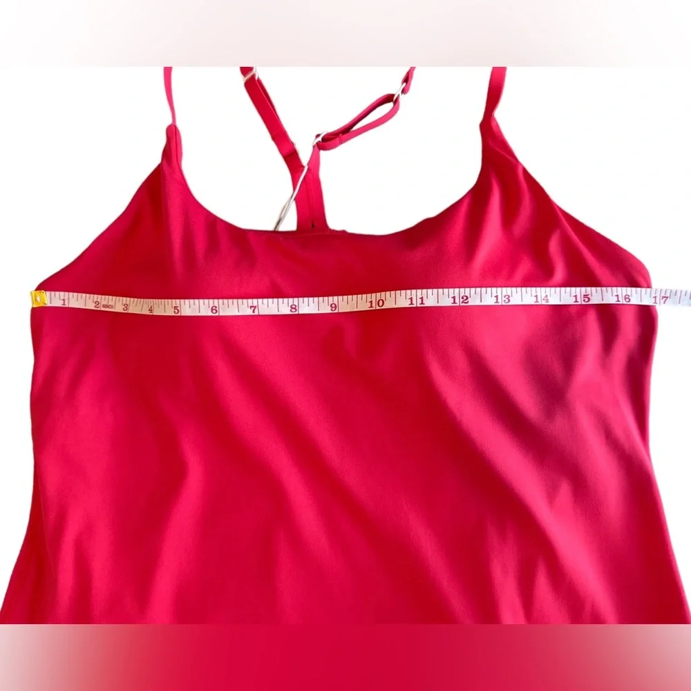 Women's Coral Tank Dress with Built-In Shorts - Picture 8 of 16